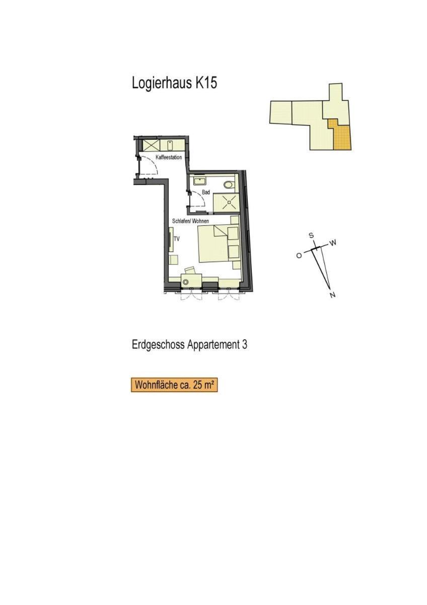 Logierhaus K15 Appartement 3 Borkum Buitenkant foto